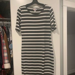 NEW lualaroe Julia SOFT midi dress size small